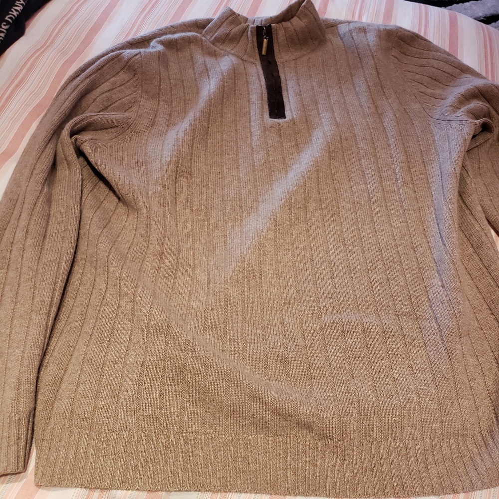 Cream cashmere sweater